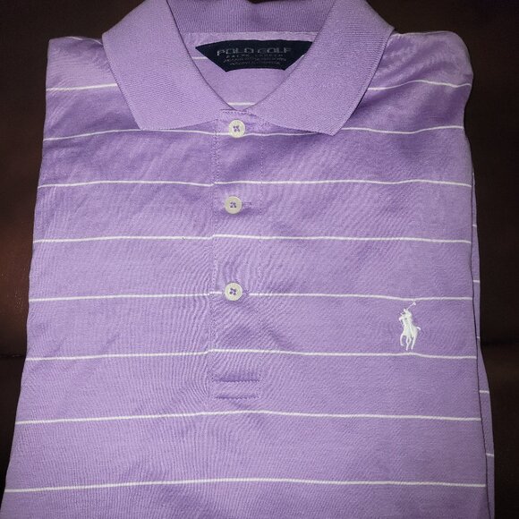 Ralph Lauren Other - Polo Golf Ralph Lauren Men’s Polo Shirt Light Purple Striped Size Small